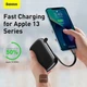 Повербанк Baseus Qpow Pro + кабель USB to Type-C, 0.3 метра (3A, 20000 мАч, 22.5Вт, Type-C/USB-A/Lightning, QC 3.0) - Черный - изображение 4