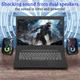 Акустическая система для ПК E-1053 (USB, RGB подсветка, колонки, 3W, для компьютера) - Черный - изображение 4