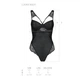 Боди из эко-кожи и кружева Passion LOONA BODY XXL/XXXL, black - изображение 5