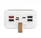 УМБ AURA NRG60 60000 mAh 22.5W Quick charging White - изображение 5