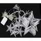 Гирлянда-бахрома (Stars) Xmas Curtain 12-W 3м*0.8*.05 универсальная, прозрачный провод, (Белый) - изображение 2