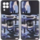Чохол Logarm Camo Ring Lock для Samsung Galaxy M53 5G Фіолетовий - зображення 1