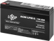 Аккумуляторная батарея LogicPower AGM LPM 6V 14Ah (LP4160) - изображение 1