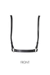 Портупея экокожа Bijoux Indiscrets MAZE X Harness Черный One Size - изображение 1