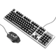 Ігрова провідна клавіатура + мишка 2 в 1 Gaming Combo HOCO Luminous RGB GM18 RU/ENG розкладка - зображення 5