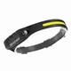 Фонарик налобный BAILONG BL-G28 XPE+COB USB - изображение 1