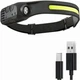 Фонарик налобный BAILONG BL-G28 XPE+COB USB - изображение 3