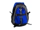 Рюкзак текстильный усиленый ONEPOLAR W731-elektrik 28*45*16 см (25 л.) Черный с синим - изображение 3