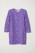 Плаття H&M 0657731 36 S Фіолетове - зображення 2