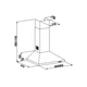 Кухонна витяжка Eleyus Kent 700 50 BL - изображение 11