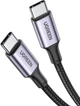 Кабель Ugreen US316 USB Type-C to USB Type-C 100W Fast Charge Cable Aluminum Case with Braided 3 м Black (UGR-90120) - изображение 3