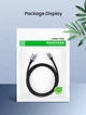 Кабель Ugreen US316 USB Type-C to USB Type-C 100W Fast Charge Cable Aluminum Case with Braided 3 м Black (UGR-90120) - изображение 8