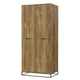 Шкаф Asсet 900x2000x590 дуб бароко (GAAS16080000030) - изображение 1