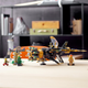 Zestaw klocków LEGO Ninjago Kruszarka skał 449 elementów (71736) - obraz 5