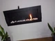 Биокамин настенный со стеклом Fire Comfort 900x400x120мм Черный матовый - изображение 12