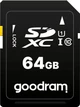 Карта памяти SDXC 64GB UHS-I Class 10 GOODRAM (S1A0-0640R12) - изображение 1