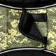 Куртка-накидка для собак WAUDOG Clothes малюнок Мілітарі XL А 47 см B 68-80 см С 42-52 см - изображение 4