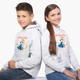 Детский худи Сейлор Мун (Sailor Moon) Светло-серый меланж (9298-2928) 140 см - изображение 5