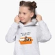 Детский худи Вся правда о медведях (We Bare Bears) Светло-серый меланж (9298-2890) 128 см - изображение 1