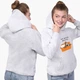 Детский худи Вся правда о медведях (We Bare Bears) Светло-серый меланж (9298-2890) 128 см - изображение 4