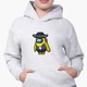 Детский худи Амонг Ас Бравл Старс Поко (Among Us Brawl Stars Poco) Светло-серый меланж (9298-2591) 164 см - изображение 3
