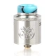 Дрипка бак для вейпа Drop Dead RDA 24mm Silver (am287) - изображение 1