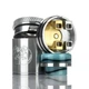 Дрипка бак для вейпа Drop Dead RDA 24mm Silver (am287) - изображение 3