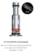 Сменный испаритель Smok LP1 Coil DC MTL - 0.8 Ом (co0339) - изображение 2
