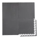 Мат-пазл (ласточкин хвост) Cornix Mat Puzzle EVA 120 x 120 x 1 cм XR-0072 Black - изображение 8