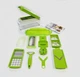 Ручна овочерізка Nicer Dicer Plus зі змінними насадками і контейнером - зображення 3