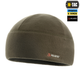 Шапка тактична зимова тепла M-Tac Watch Cap фліс Light Polarteс L оливковий (SK-40562048-L) - зображення 3