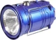Складной кемпинговый фонарь SOLAR CAMPING LAMP с солнечной батареей и функцией Powerbank синій - изображение 5