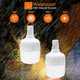 Лампа-ліхтар для кемпінгу акумуляторна LED Lamp 1200mAh автономна світлодіодна з трьома режимами роботи та гаком XO YH04 White - зображення 9