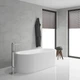 Напольный смеситель для ванны Grohe Eurocube (23672001) - изображение 4
