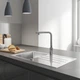 Змішувач для кухні з висувним виливом Grohe Eurosmart New (31613000) - изображение 9