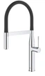 Змішувач для кухні з гнучким виливом Grohe Essence New (30294000) - изображение 6