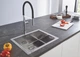 Змішувач для кухні з гнучким виливом Grohe Essence New (30294000) - изображение 9