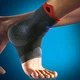 Компрессионный эластичный усиленный голеностопный бандаж Sport REINFORCED Thuasne 0353 - изображение 4