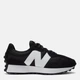 Buty sportowe męskie do kostki New Balance 327 MS327CBW 49 (14US) 32 cm Czarne z białym (196307579827) - obraz 1