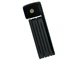 Велозамок сегментний ABUS 6055K/60 Bordo Lite Mini Black - зображення 1