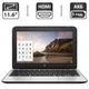 Нетбук Б-клас HP ChromeBook 11 G4/ 11.6" TN / Celeron N2840 (2 ядра по 2.16-2.58 GHz) / 4GB DDR3 / 16GB eMMC / HD Graphics / WebCam / USB 3 б/в - зображення 1