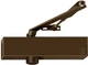 Дверной доводчик ECO-Schulte TS-11F EN2-5 со стандартной тягой Коричневый (TS-11F/ST.RAIL BROWN) - изображение 1