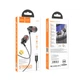 Навушники HOCO Type-C Delight wired digital earphone with microphone M90 |1.2M| Black - изображение 5