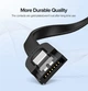 Кабель UGREEN US217 Angled SATA 3 Data Cable 0.5m Black (30797) - изображение 2