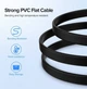 Кабель UGREEN US217 Angled SATA 3 Data Cable 0.5m Black (30797) - изображение 4