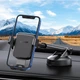 Автодержатель для телефона Ugreen LP200 Gravity Phone Holder with Suction Cup Black (60990B) - изображение 2