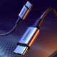 Кабель UGREEN US316 USB Type-C to USB Type-C 100W Fast Charge Cable Aluminum Case with Braided 3m Black (90120) - изображение 2