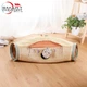 Домик для кота Smart Comfort Animals GX-95 оливковый игровой комплекс домик для кошки, с секретным туннелем - изображение 4