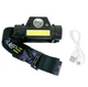 Аккумуляторный налобный фонарь Bailong Bl 1898 sensor, 16 cob+Xpe - изображение 2