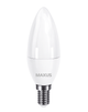 Лампа светодиодная MAXUS 1-LED-731 C37 5W 3000K 220V E14 - изображение 2